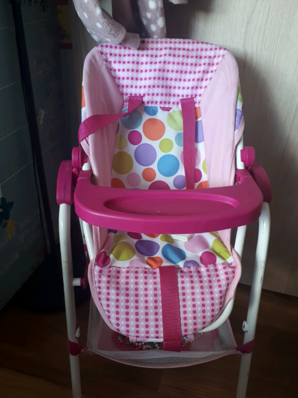dolls high chair asda